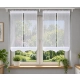 Firany panelowe LUNA – komplet 2 prostych paneli okiennych FL817